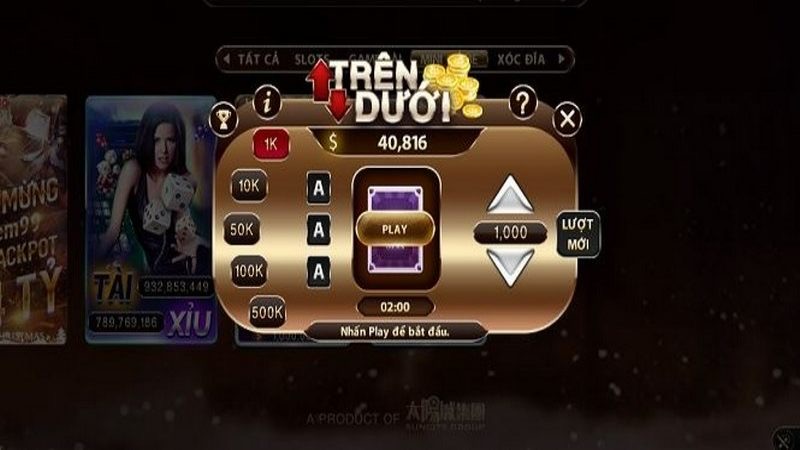 Cược với số vốn đa dạng