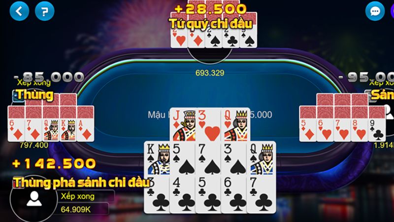 Luật chơi cùng các quy tắc trong trò chơi mậu binh