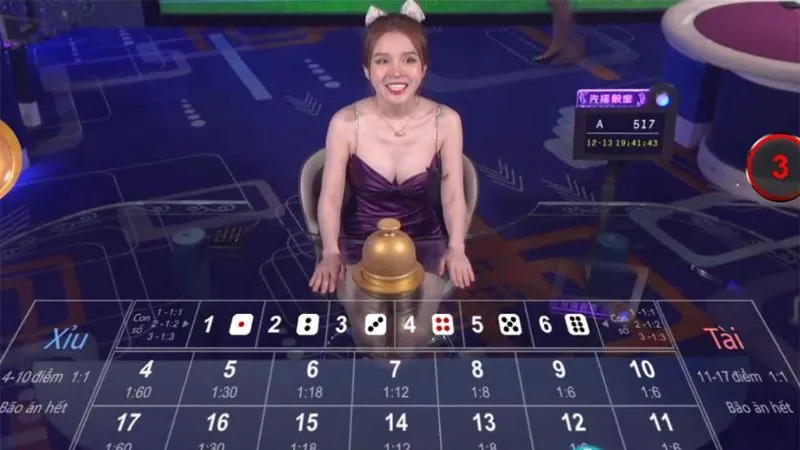 Soi kèo tài xỉu theo cách bắt cầu 3 - 2 - 1