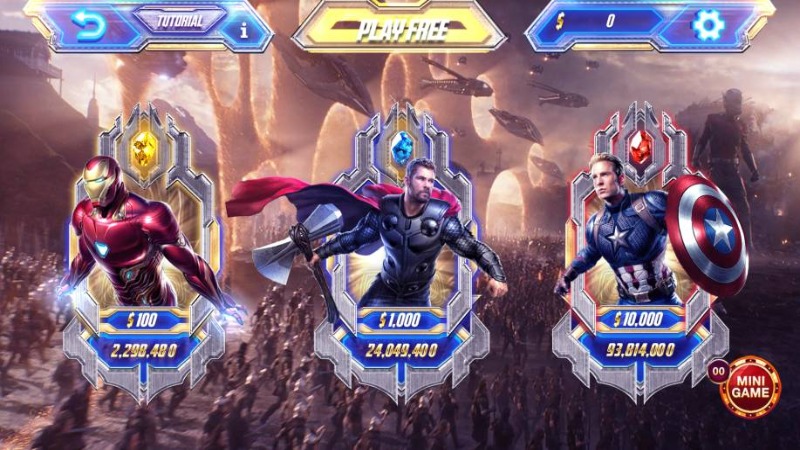 Tổng quan về game avengers Sunwin20